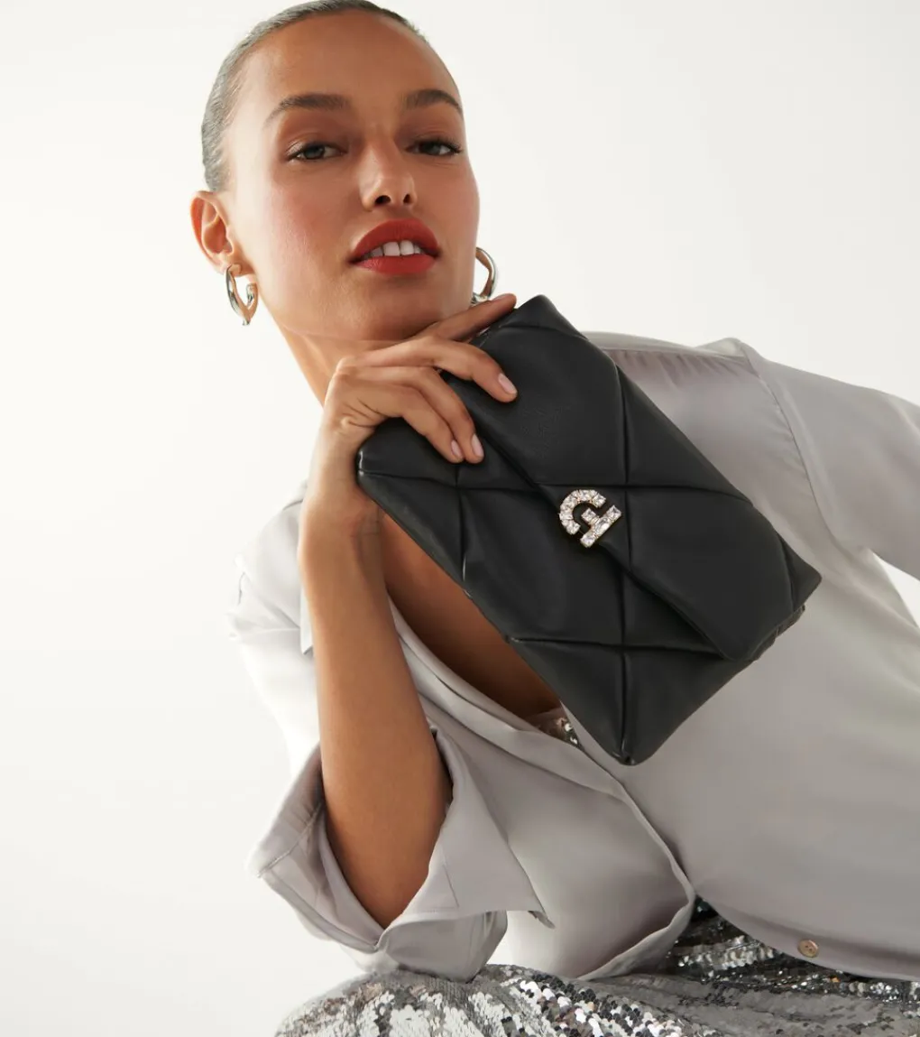 Women Cole Haan WALLETS & WRISTLETS|WALLETS & WRISTLETS^Crystal Quilted Clutch