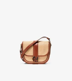 Women Cole Haan CROSSBODY BAGS|CROSSBODY BAGS^Essential Mini Saddle