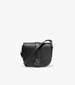 Women Cole Haan CROSSBODY BAGS|CROSSBODY BAGS^Essential Mini Saddle Bag