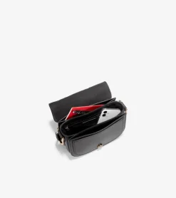 Women Cole Haan CROSSBODY BAGS|CROSSBODY BAGS^Essential Mini Saddle Bag