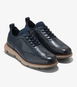 Cole Haan DRESS SHOES|OXFORDS^Men&rsquo;s 4.ZER&Oslash;GRAND Wingtip Oxfords