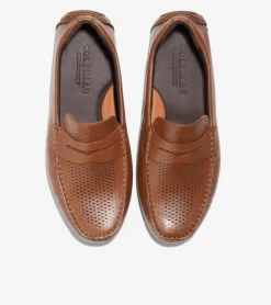 Cole Haan EXTENDED SIZES & WIDTHS|DRESS SHOES^Men's Grand Laser Penny Driver