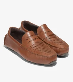 Cole Haan EXTENDED SIZES & WIDTHS|DRESS SHOES^Men's Grand Laser Penny Driver