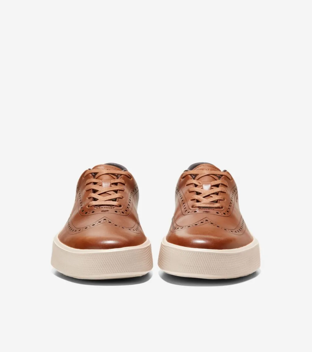 Cole Haan SNEAKERS^Men's GrandPrø Crew Wingtip Sneakers