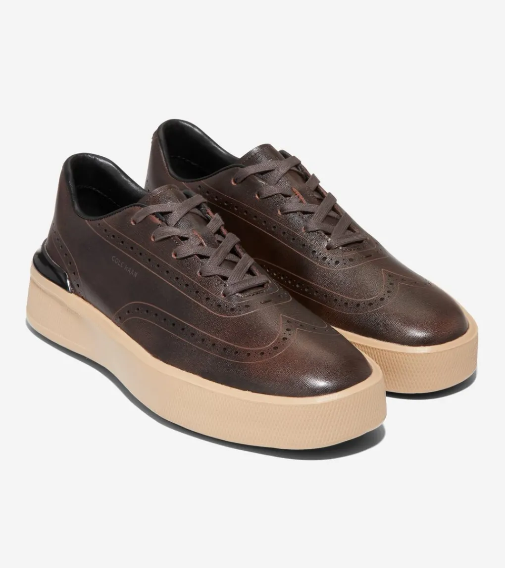 Cole Haan SNEAKERS^Men's GrandPrø Crew Wingtip Sneakers