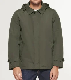 Cole Haan SOFTSHELL JACKETS|RAIN JACKETS^Men's Hooded Rain Jacket