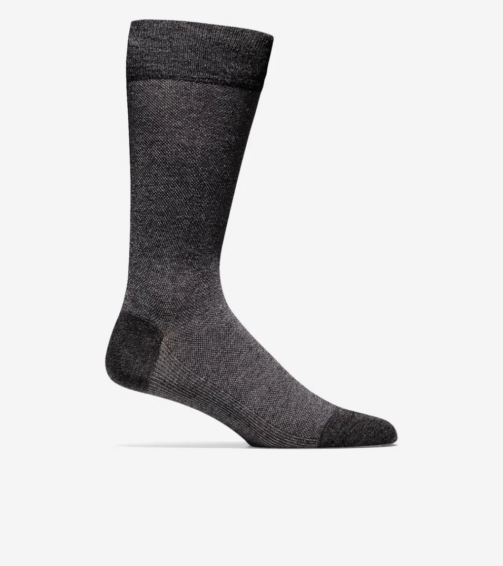 Cole Haan SOCKS|SOCKS^Men's Pique Crew Socks
