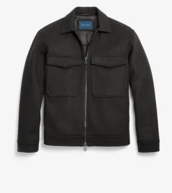 Cole Haan WOOL COATS & JACKETS|COATS & JACKETS^Men's Short Wool Jacket