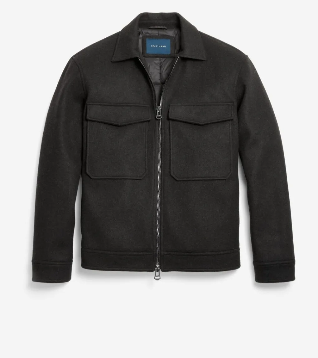 Cole Haan WOOL COATS & JACKETS|COATS & JACKETS^Men's Short Wool Jacket