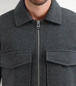 Cole Haan WOOL COATS & JACKETS|COATS & JACKETS^Men's Short Wool Jacket