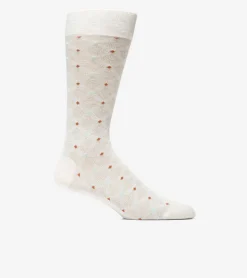 Cole Haan SOCKS|SOCKS^Men's Textured Diamond Dress Crew Socks