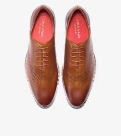 Cole Haan EXTENDED SIZES & WIDTHS|DRESS SHOES^Men's Washington Grand Laser Wingtip Oxfords
