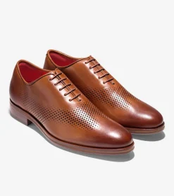 Cole Haan EXTENDED SIZES & WIDTHS|DRESS SHOES^Men's Washington Grand Laser Wingtip Oxfords