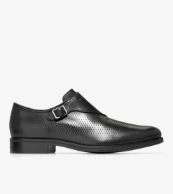 Cole Haan DRESS SHOES|OXFORDS^Men's Washington Grand Laser Monk Strap Shoes
