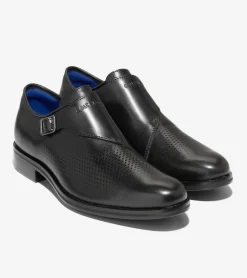 Cole Haan DRESS SHOES|OXFORDS^Men's Washington Grand Laser Monk Strap Shoes