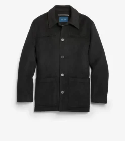 Cole Haan WOOL COATS & JACKETS|COATS & JACKETS^Men's Wool Patch Pocket Jacket