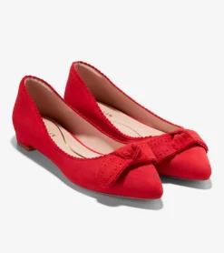 Women Cole Haan FLATS & SLIP-ONS|DRESS SHOES^Women's Bellport Bow Skimmer Flats