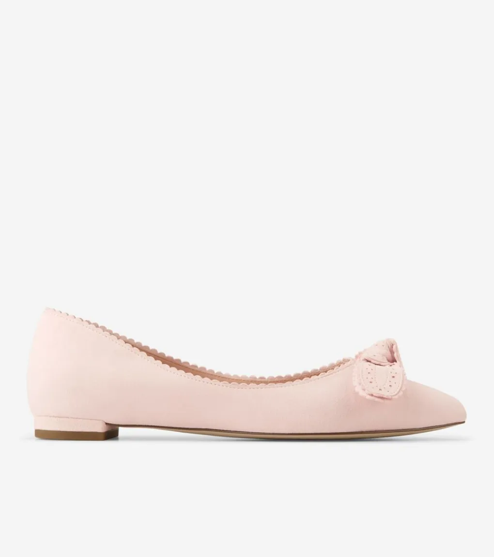 Women Cole Haan DRESS SHOES|FLATS & SLIP-ONS^Women's Bellport Bow Skimmer Flats