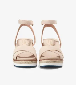 Women Cole Haan DRESS SHOES|ESPADRILLES^Women's Cloudfeel Espadrille Wedge Sandal