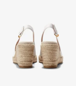 Women Cole Haan DRESS SHOES|ESPADRILLES^Women's Cloudfeel Espadrille Sling Back Wedges
