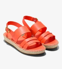 Women Cole Haan ESPADRILLES|SANDALS^Women's Cloudfeel Tilden Ankle Strap Sandals