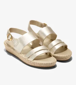 Women Cole Haan ESPADRILLES|SANDALS^Women's Cloudfeel Tilden Ankle Strap Sandals