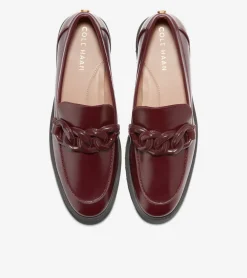 Women Cole Haan DRESS SHOES|LOAFERS & DRIVERS^Women's Geneva Chain Loafers