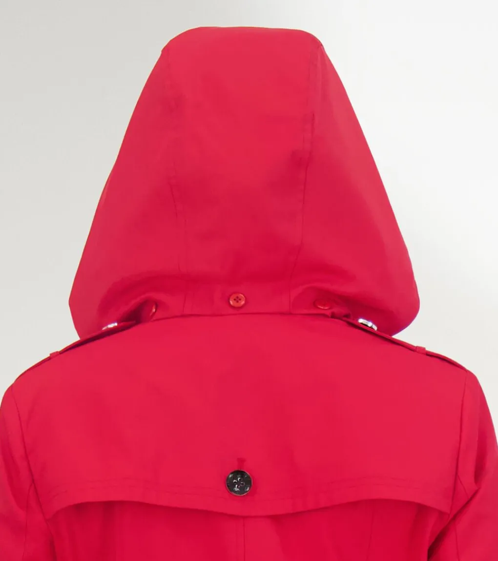 Women Cole Haan BLAZER & TRENCH JACKETS|JACKETS & COATS^Women's Hooded Trench Coat