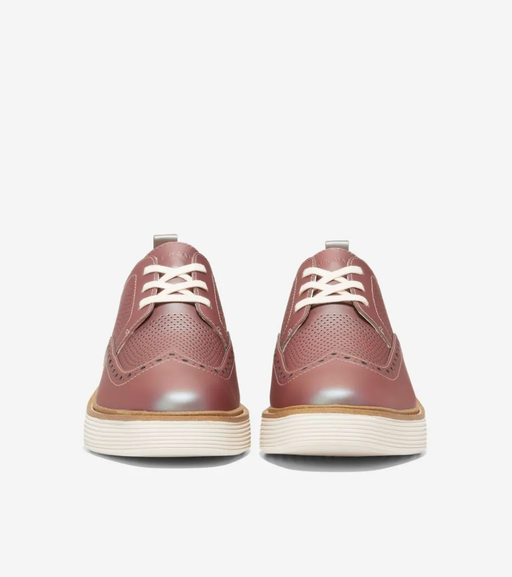 Women Cole Haan OXFORDS^Women's ØriginalGrand Platform Wingtip Oxfords