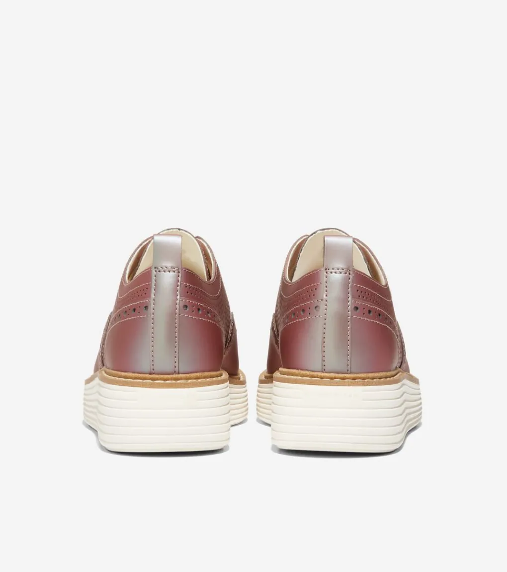Women Cole Haan OXFORDS^Women's ØriginalGrand Platform Wingtip Oxfords