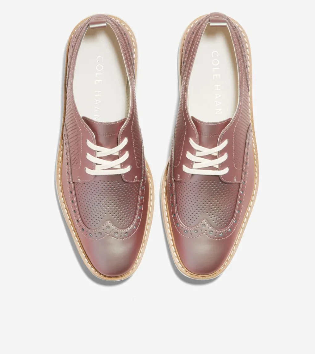 Women Cole Haan OXFORDS^Women's ØriginalGrand Platform Wingtip Oxfords