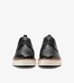 Women Cole Haan OXFORDS^Women's &Oslash;riginalGrand Platform Wingtip Oxfords