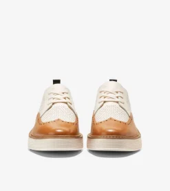 Women Cole Haan OXFORDS^Women's &Oslash;riginalGrand Platform Wingtip Oxfords