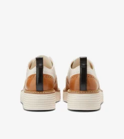 Women Cole Haan OXFORDS^Women's &Oslash;riginalGrand Platform Wingtip Oxfords