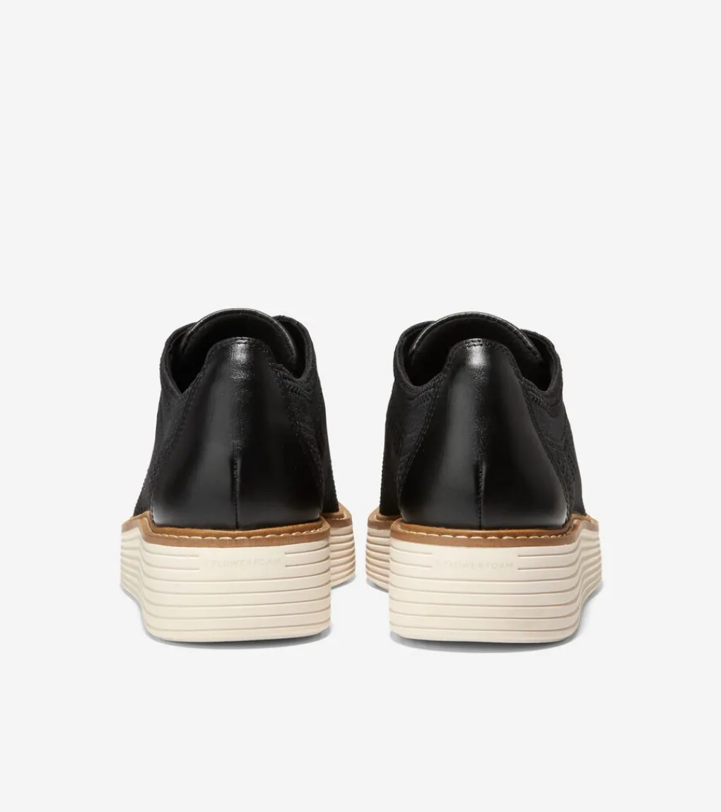 Women Cole Haan OXFORDS^Women's ØriginalGrand Platform Wingtip Oxfords