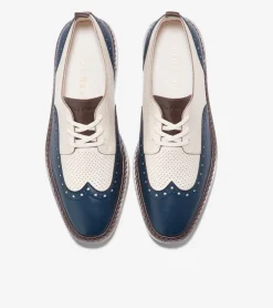 Women Cole Haan OXFORDS^Women's &Oslash;riginalGrand Platform Wingtip Oxfords