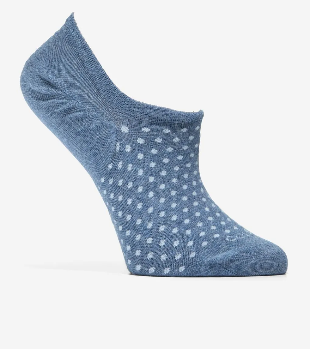 Women Cole Haan SOCKS|SOCKS^Women's 3-Pack Dot Sneakers Liner Socks