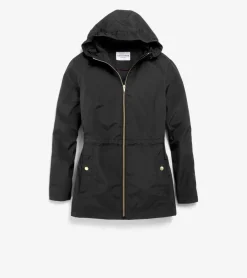 Women Cole Haan SOFTSHELL JACKETS|RAIN JACKETS^Women's Packable Travel Rain Anorak