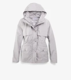 Women Cole Haan SOFTSHELL JACKETS|RAIN JACKETS^Women's Short Packable Rain Jacket