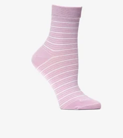 Women Cole Haan SOCKS|SOCKS^Women's Stripe Short Crew Socks