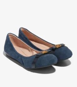 Women Cole Haan FLATS & SLIP-ONS^Women's Tova Bow Ballet Flats