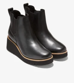 Women Cole Haan BOOTS^Women's ZER&Oslash;GRAND City Wedge Waterproof Chelsea Boot