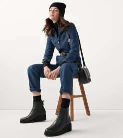 Women Cole Haan BOOTS^Women's ZER&Oslash;GRAND City Wedge Waterproof Side Zip Boot