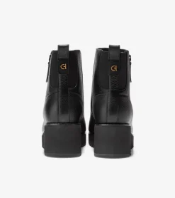 Women Cole Haan BOOTS^Women's ZER&Oslash;GRAND City Wedge Waterproof Side Zip Boot