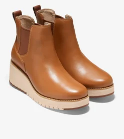 Women Cole Haan BOOTS^Women's ZER&Oslash;GRAND City Wedge Waterproof Chelsea Boot
