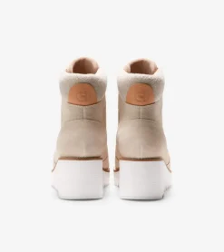 Women Cole Haan BOOTS^Women's ZER&Oslash;GRAND City Wedge Waterproof Hiker Boots