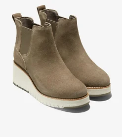 Women Cole Haan BOOTS^Women's ZER&Oslash;GRAND City Wedge Waterproof Chelsea Boot