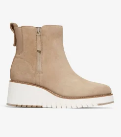 Women Cole Haan BOOTS^Women's ZER&Oslash;GRAND City Wedge Waterproof Side Zip Boot