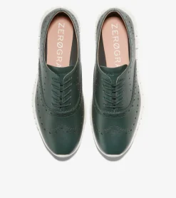 Women Cole Haan OXFORDS^Women's ZERØGRAND Closed Hole Wingtip Oxfords