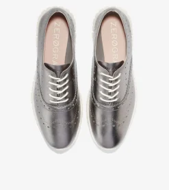Women Cole Haan OXFORDS^Women's ZERØGRAND Closed Hole Wingtip Oxfords